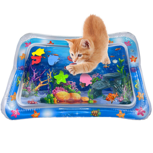 Cat Water Mat - Sensory Play Mat